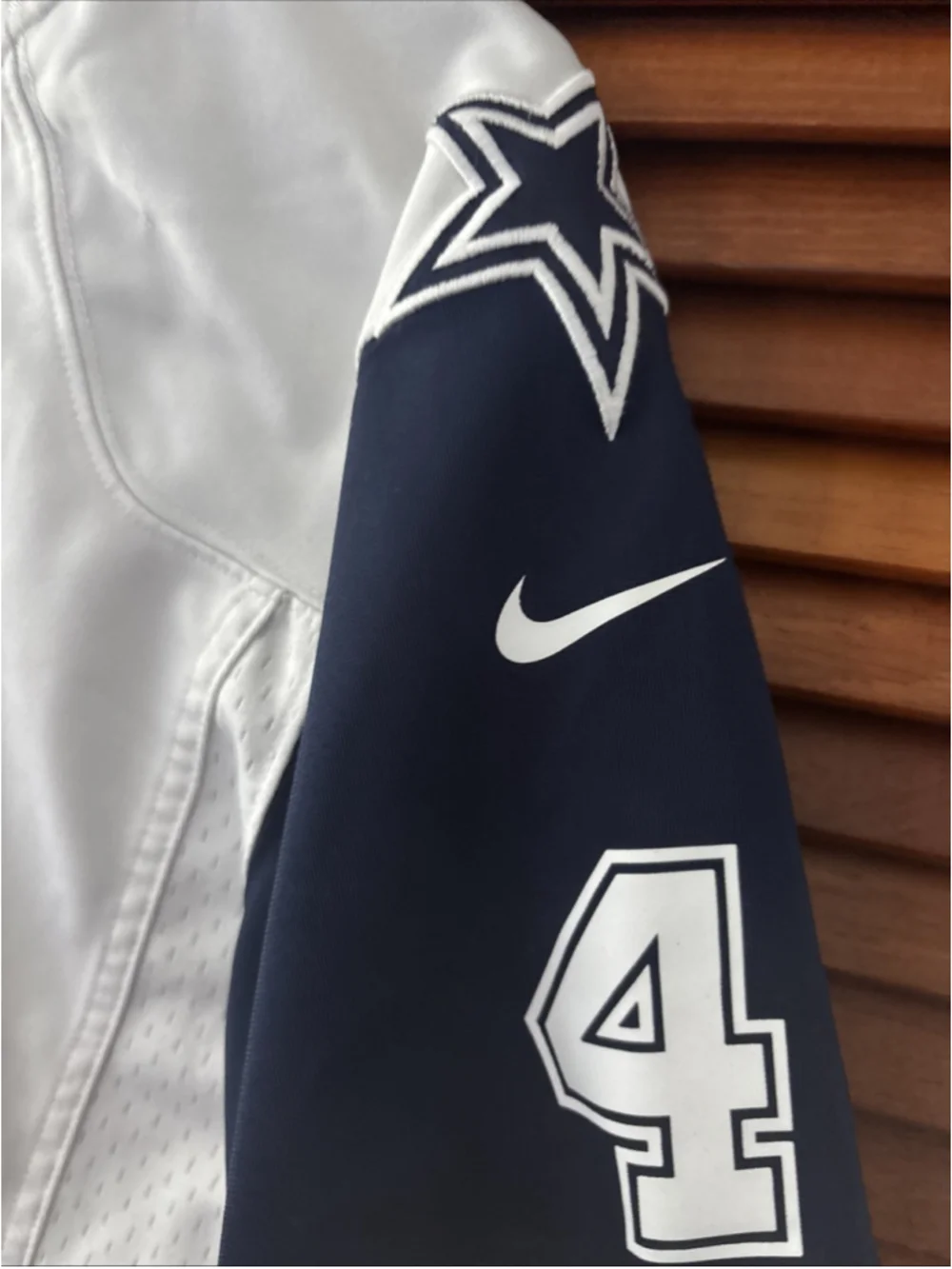 Dallas Cowboys Dak Prescott #4 Nike On Field Youth Jersey White Size L 14/16